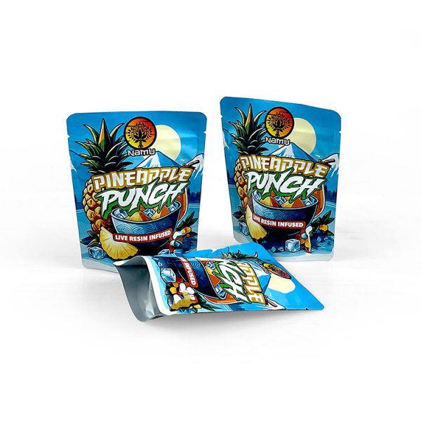 Custom Printed Edible Gummy 3.5g Mylar Bags