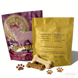 Dog Food Packaging Bag Laminated Foil Stand up Pouch