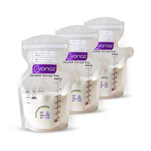 Double-Seal Milk Storage Freezer Bags