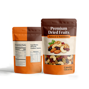 Durable nut packaging bag
