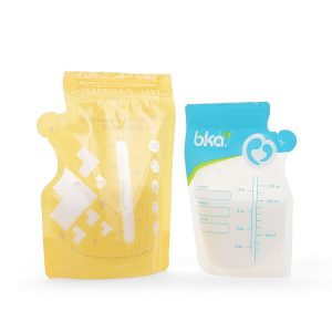 Food Safe Double Zipper Breast Milk Storage Bag