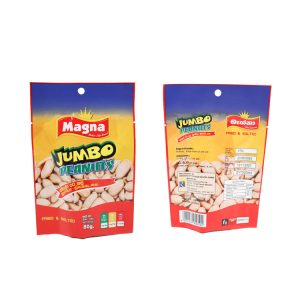 Gravure printing peanut packaging bag