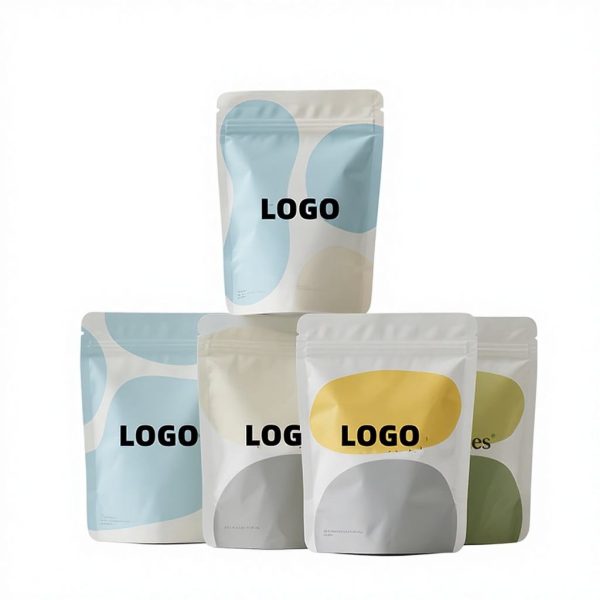 Kraft Paper Self Standing Packaging Bag