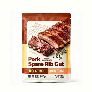 Pork Spare Rib Cut Packaging