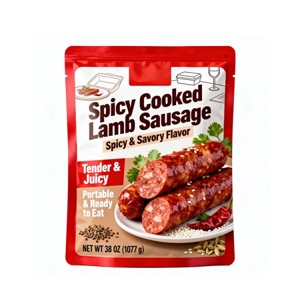 Spiced Pork Sausage Packaging