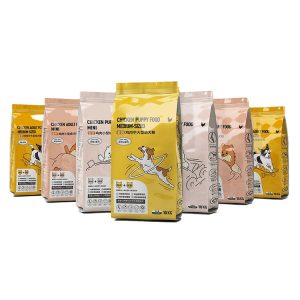 Stand-up bag pet food plastic bag
