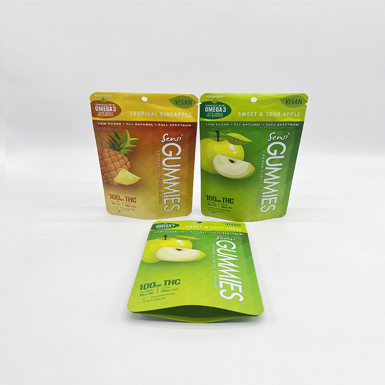 Self Supporting Printed Aluminum Foil Bag